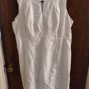 White Robbie Bee Dress, size 16